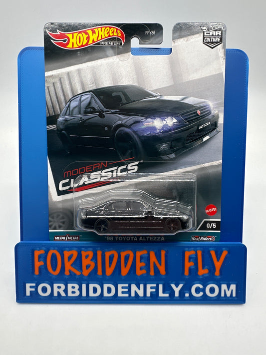Hot Wheels Car Culture Premium - 2023 Modern Classics 4 Single - #0/5 Chase - ‘98 Toyota Altezza