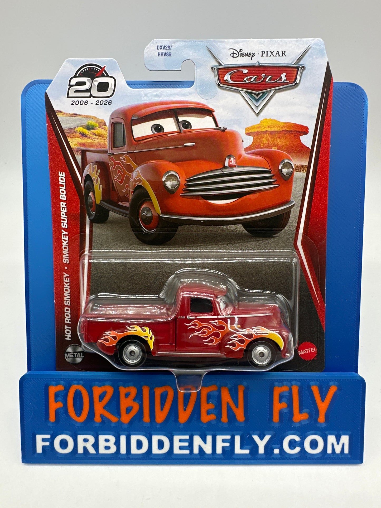 Disney Pixar Cars Movie - 20 Year Anniversary Release - Hot Rod Smokey (Thomasville)