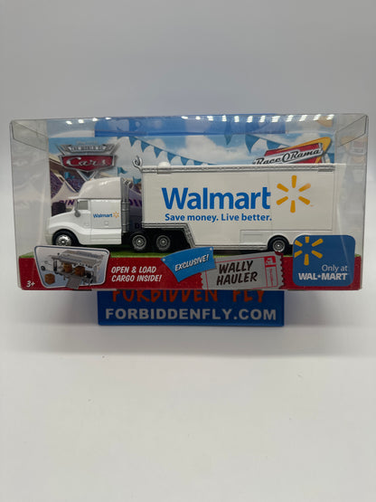 Disney Pixar Cars Movie - Race O Rama Series - Walmart Exclusive Wally Hauler (Open and Load Playset)