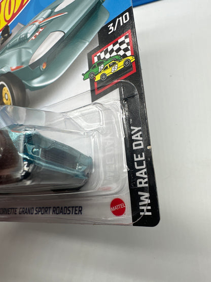 Hot Wheels 2021 B Case Corvette Grand Sport Roadster Super Treasure Hunt