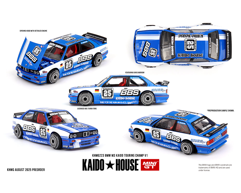 Kaido House (x MiniGT) - Regular #223 - BMW M3 Kaido Touring Champ V1