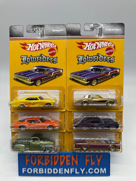 Hot Wheels - 2006 Target Exclusive - Lowrider Series - Complete Set of 6