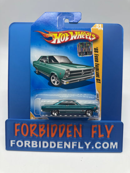 Hot Wheels Mainline - 2009 Factory Stickered - 2009 New Model Series - ‘66 Ford Fairlane GT - Lot Of 2