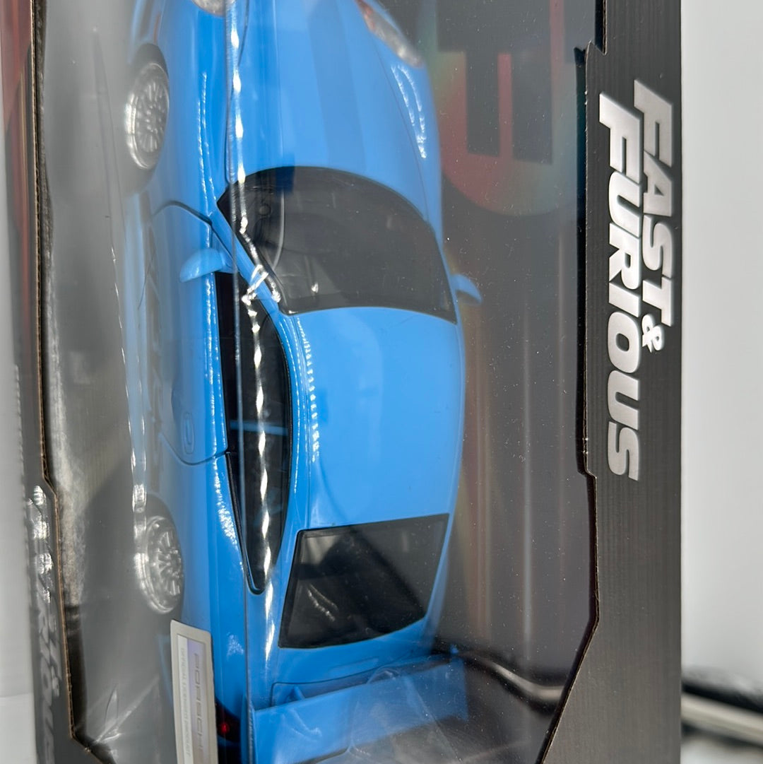 Jada 1:24 Scale - Fast and Furious - Blue Porsche 911 GT3 RS