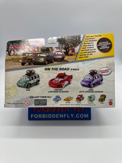 Disney Pixar Cars Movie - RD TR1P (Road Trip) On The Road 3 Three Pack