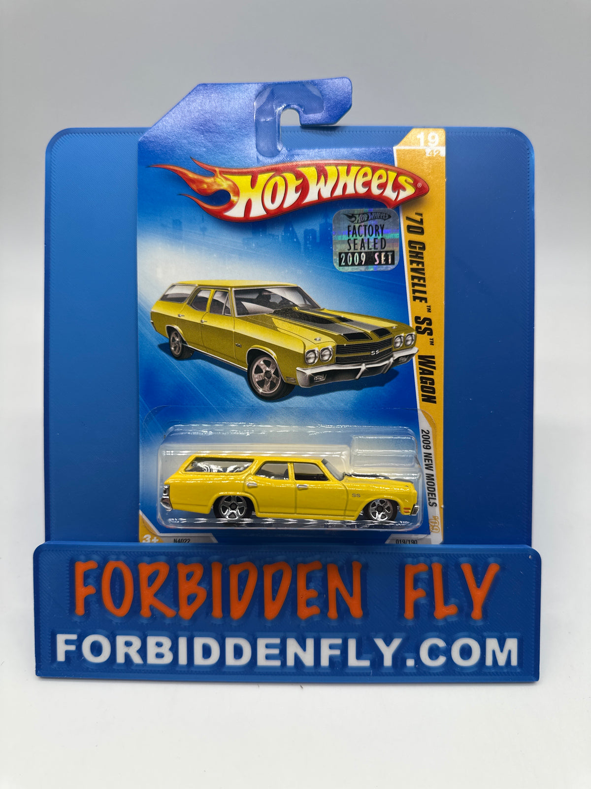Hot Wheels Mainline - 2009 Factory Stickered - 2009 New Model Series - ‘69 Chevelle SS Wagon  - Lot Of 3