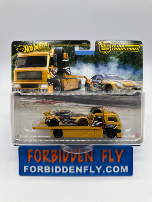 Hot Wheels Car Culture Team Transport - #86 - ‘20 Toyota GR Supra & Fleet Street