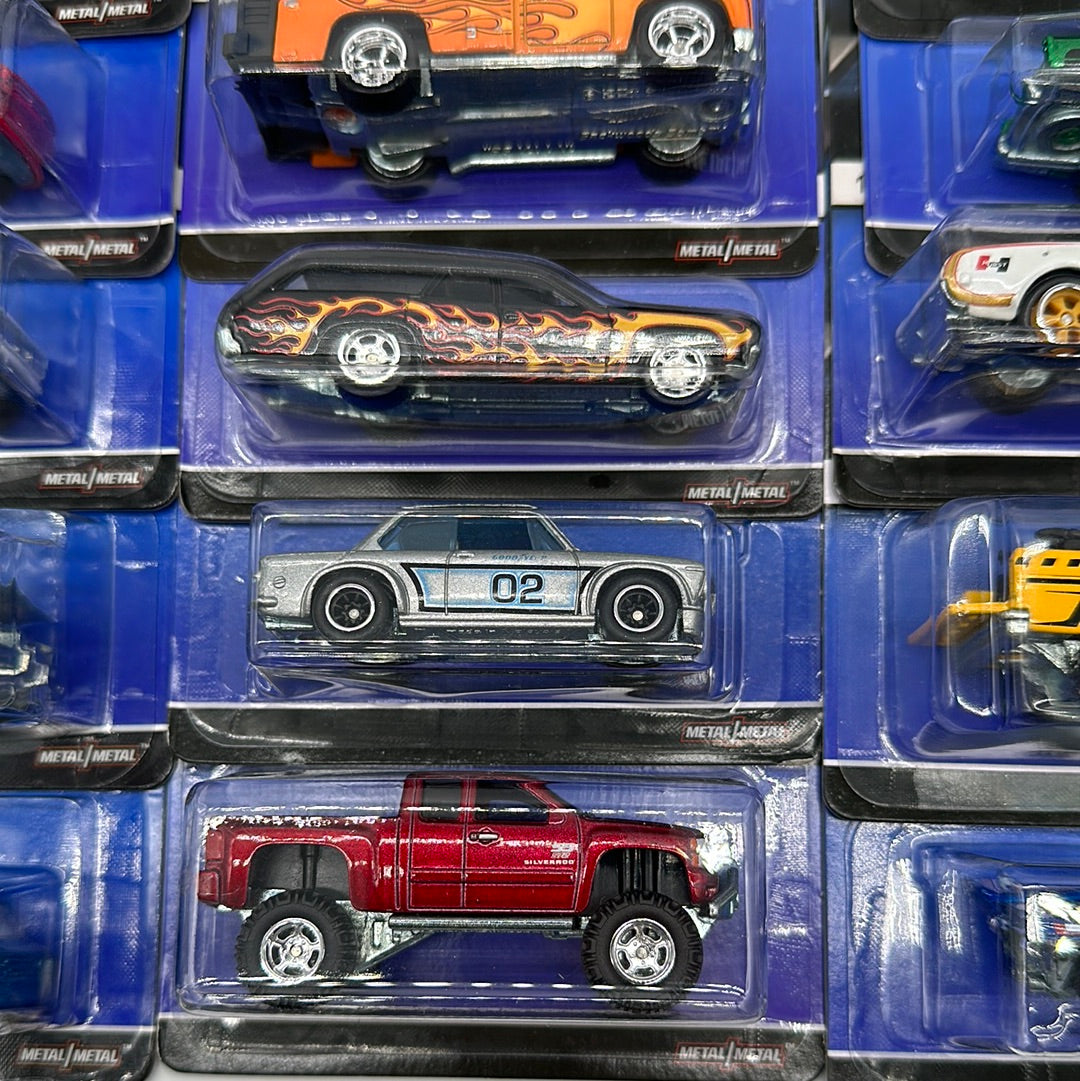Hot Wheels - 2014 Real Riders Series - Complete Set of 18