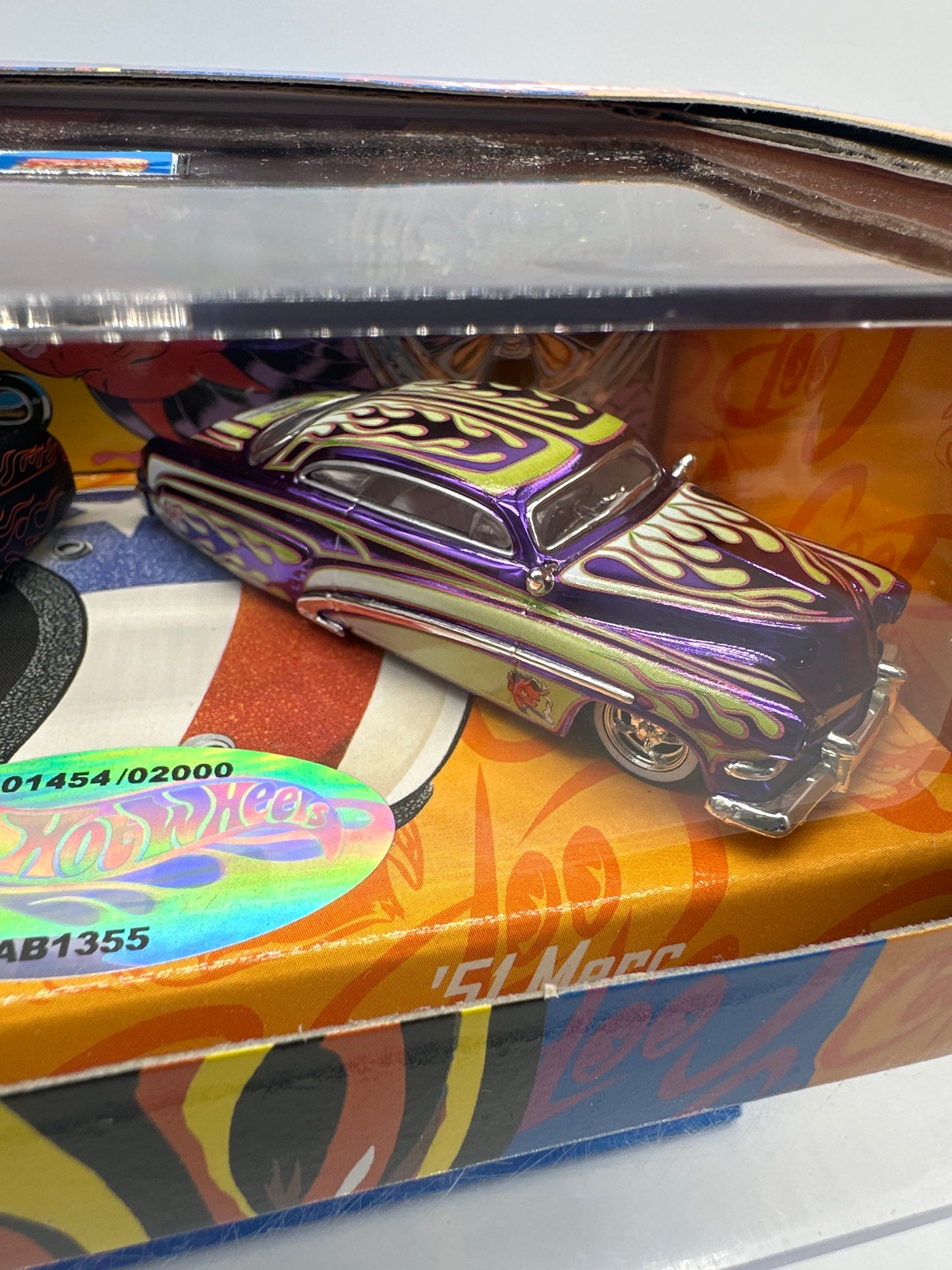Hot Wheels Collectors - 2006 Custom Car Show Japan Convention Exclusive - Coop Designed SoCal Style ‘49 & ‘51 Merc Set