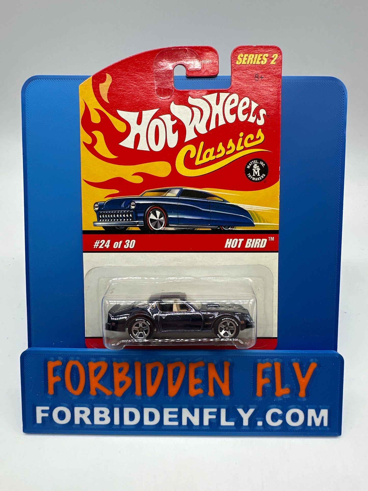 Hot Wheels Classics - Series 2 #24 of 30 - Dark Blue Hot Bird