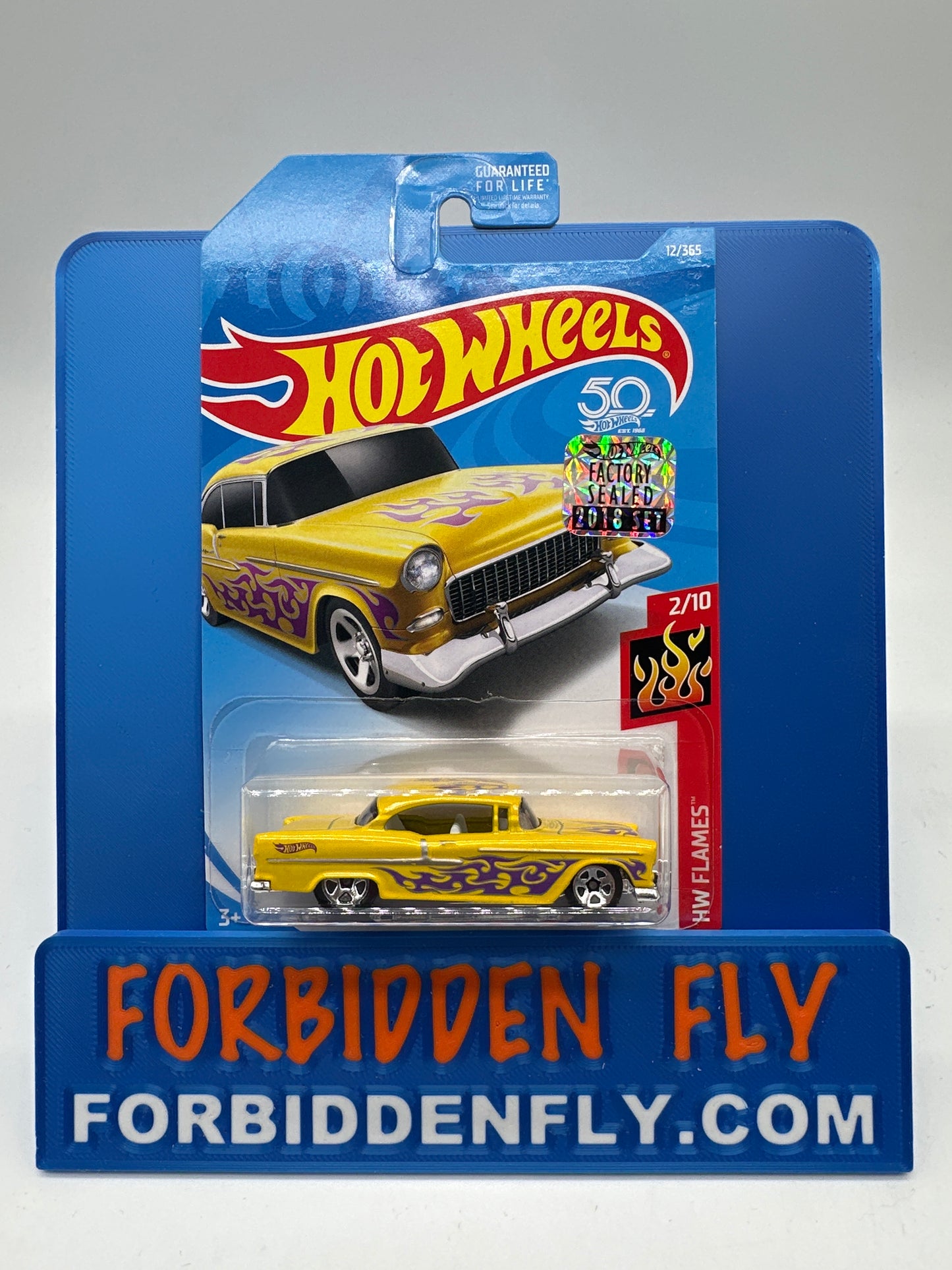 Hot Wheels Mainline - Factory Stickered 2018 - ‘55 Chevy - Lot Of 2