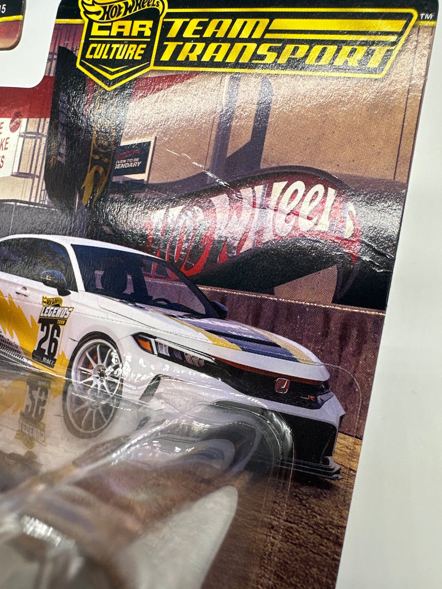 Hot Wheels Car Culture Team Transport - Walmart 2026 Legends Tour Exclusive - ‘24 Honda Civic Type R & Kousoku Hauler