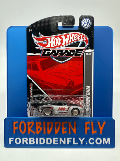 Hot Wheels Premium - HW Garage Series (VW) - Matte Black & Grey Volkswagen Karmann Ghia (#4/6)