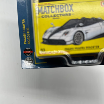 Matchbox Collectors - #03/20 - Pagani Huayra Roadster - White