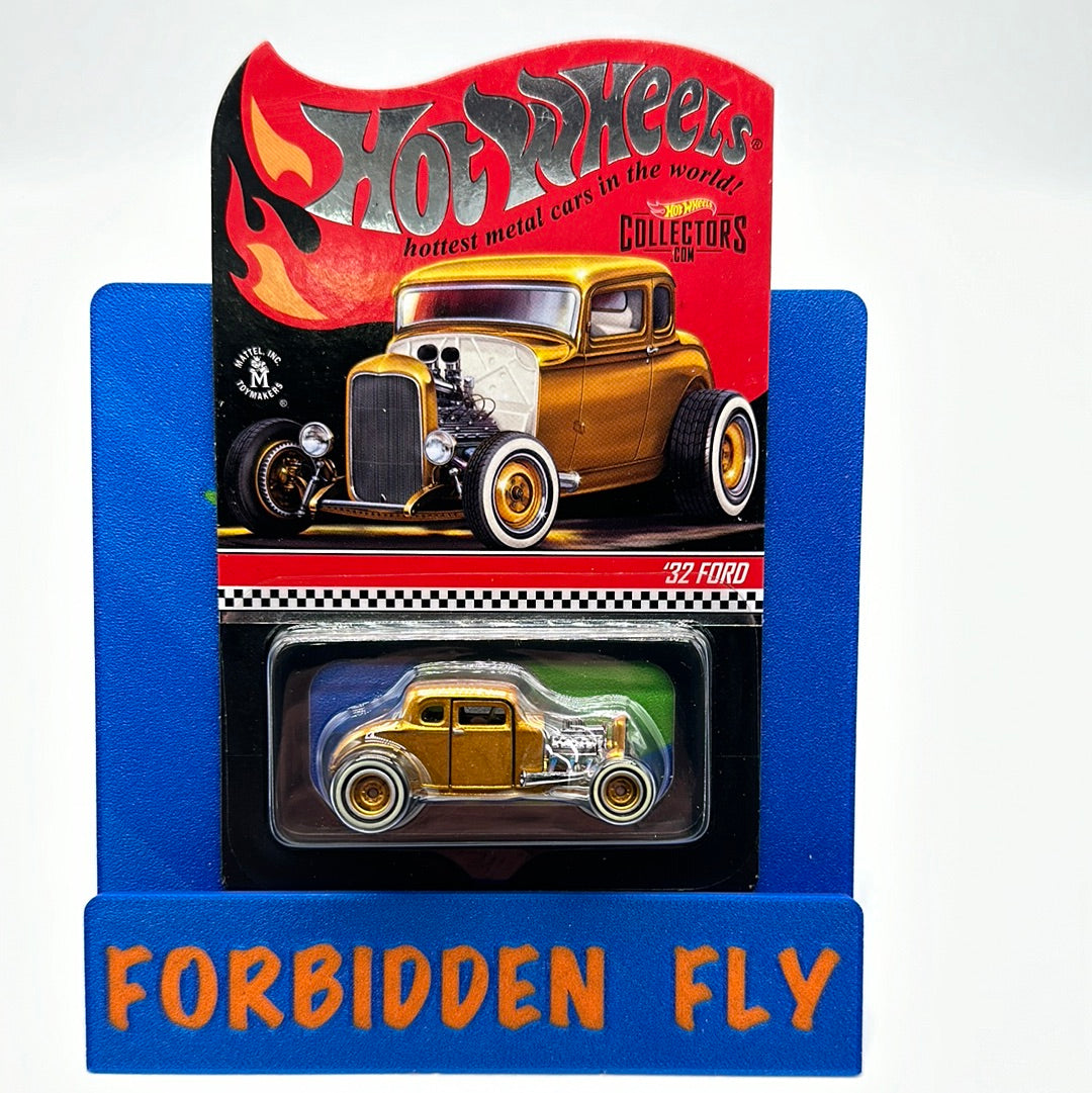 Hot Wheels RLC Red Line Club - 2021 Release - ‘32 Ford - Gold