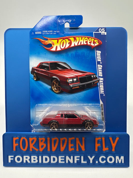 Hot Wheels Mainline - 2009 Faster Than Ever Series - Buick Grand National - Red
