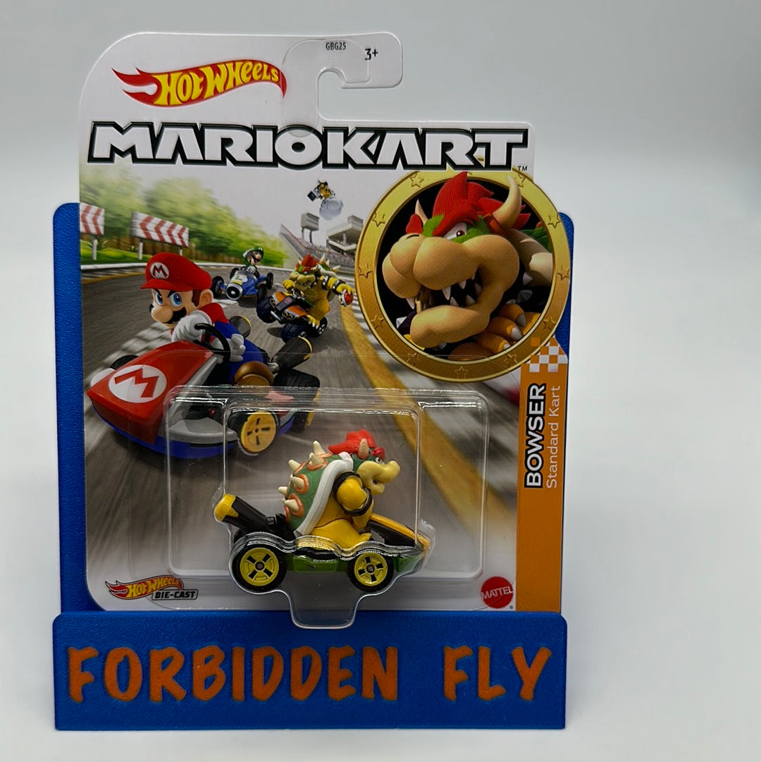 Hot Wheels Mario Kart - Character Kart - Bowser and Standard Kart