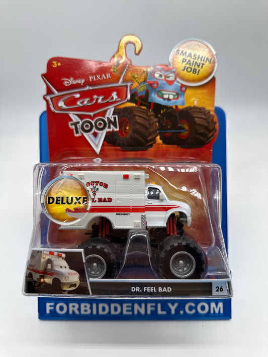 Disney Pixar Cars Movie - Toon Series - Deluxe Size Dr. Feel Bad