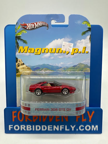 Hot Wheels 2013 Retro Entertainment Premium Single - Magnum, P.I. - Ferrari 308 GTS QV (Movie Reel Packaging)