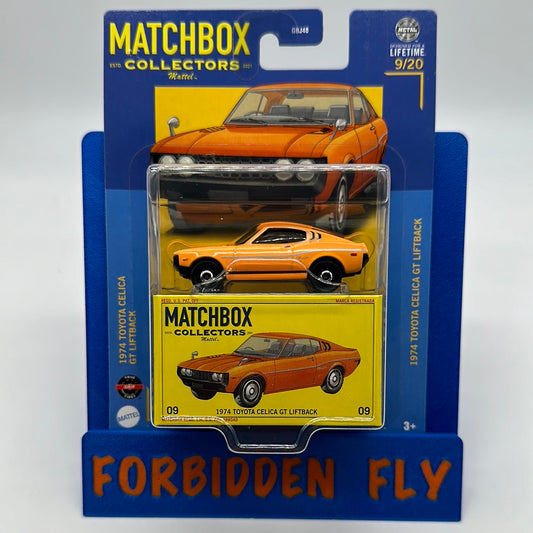 Matchbox Collectors - #9/20 - 1974 Toyota Celica GT Liftback - Orange