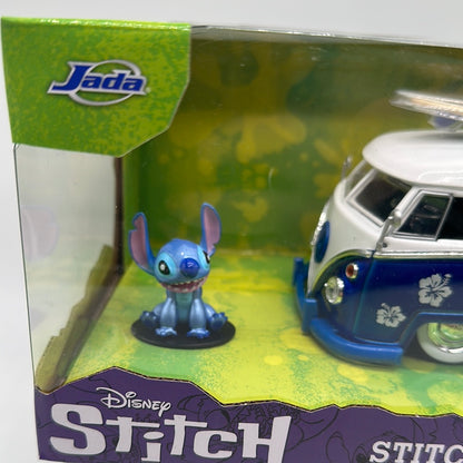Jada 1:24 Scale - Disney Lilo & Stitch - Volkswagen T1 Bus & Stitch Figure
