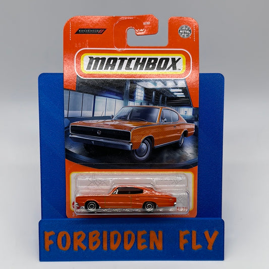 Matchbox - 2021 Mainline #51/100 - 1966 Dodge Charger - Orange