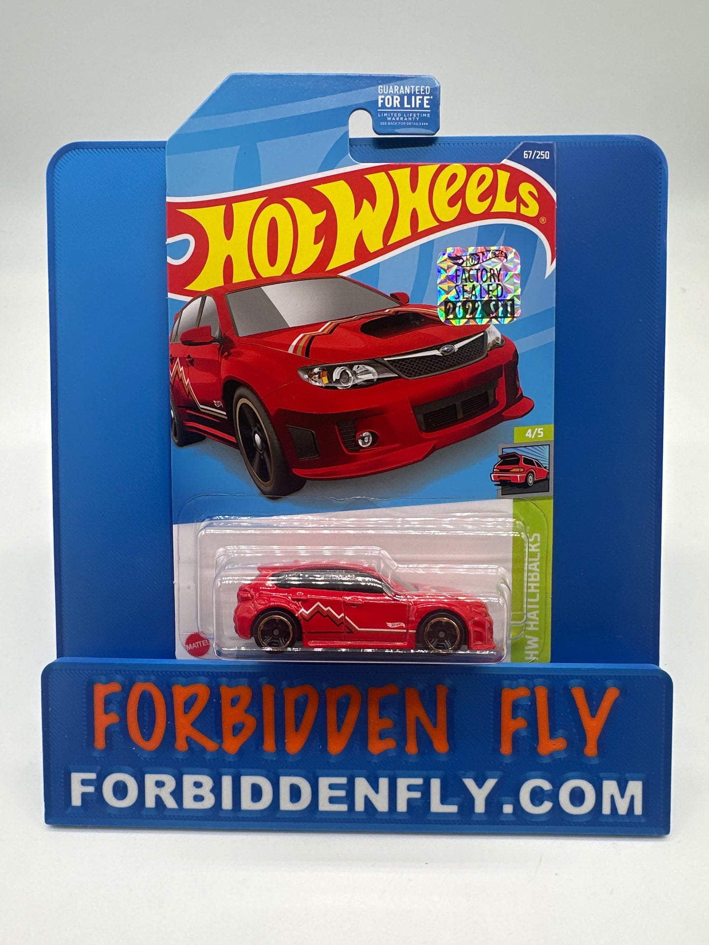 Hot Wheels Mainline - Factory Stickered 2022 - Subaru WRX STI - Lot Of 2