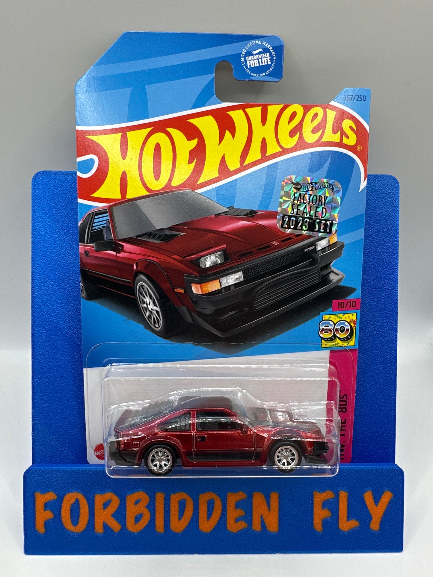 Hot Wheels - Factory Stickered 2023 J Case Super Treasure Hunt - ‘82 Toyota Supra