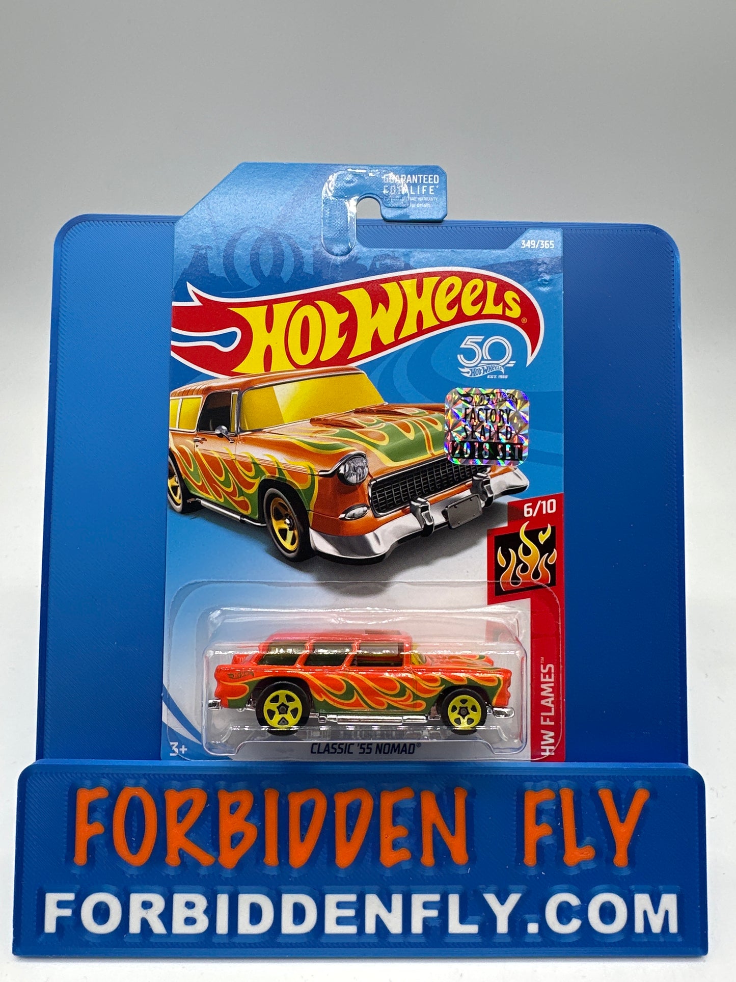 Hot Wheels Mainline - Factory Stickered 2018 - Classic ‘55 Nomad - Lot Of 2