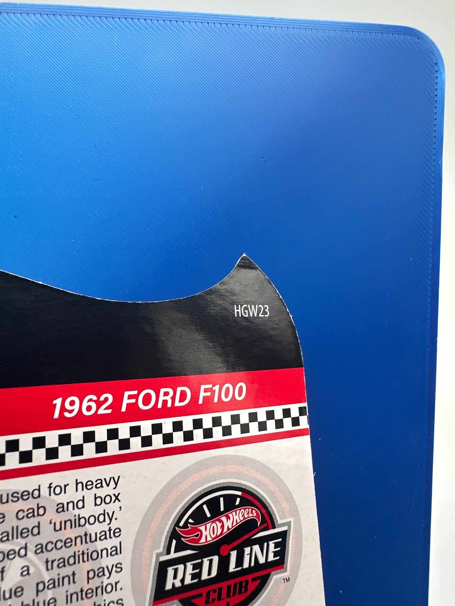 Hot Wheels RLC Red Line Club - 2022 Release - Blue 1962 Ford F100