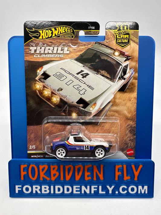 Hot Wheels Car Culture Premium - 2026 Thrill Climbers Series Single - #2/5 - Porsche 914 Safari