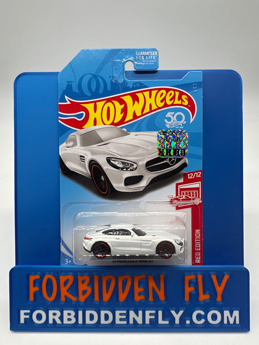 Hot Wheels 2018 Factory Stickered Target Exclusive Red Edition #12/12 - ‘15 Mercedes-AMG GT