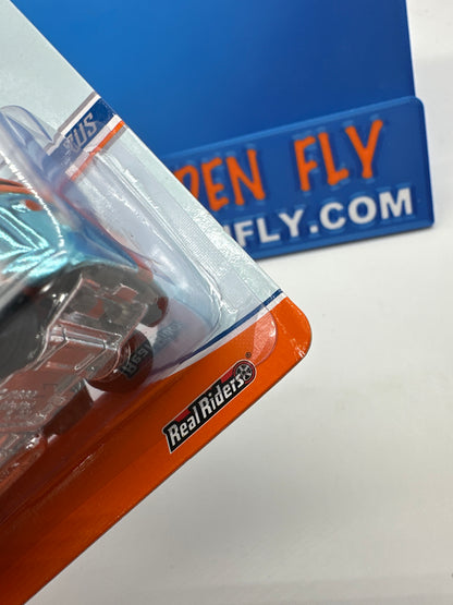 Hot Wheels RLC Red Line Club - 2013 Release - Gulf Volkswagen Drag Bus