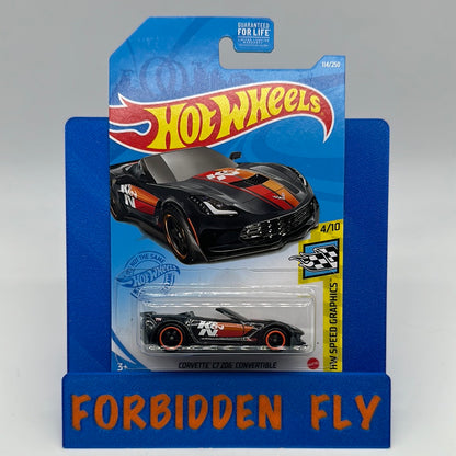 Hot Wheels 2021 Super Treasure Hunt - K&N Corvette C7 Z06 Convertible