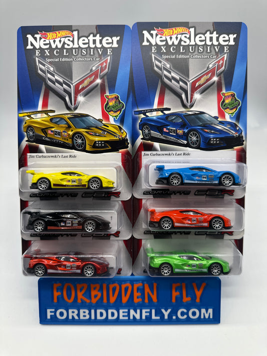 Hot Wheels 24th Annual Collector’s Nationals Convention - 2024 Atlanta, GA - Hot Wheels Newsletter Exclusive Corvette C8.R - Set Of 6