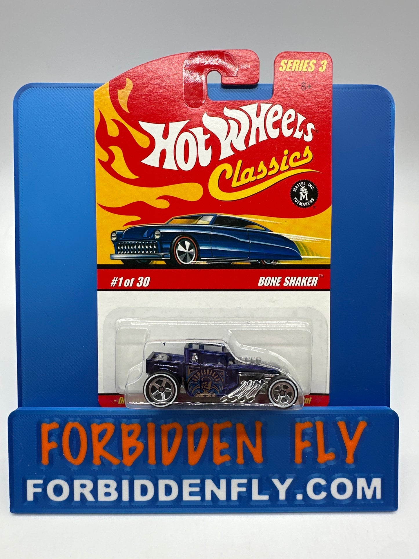 Hot Wheels Classics - Series 3 #1 of 30 - Blue Bone Shaker