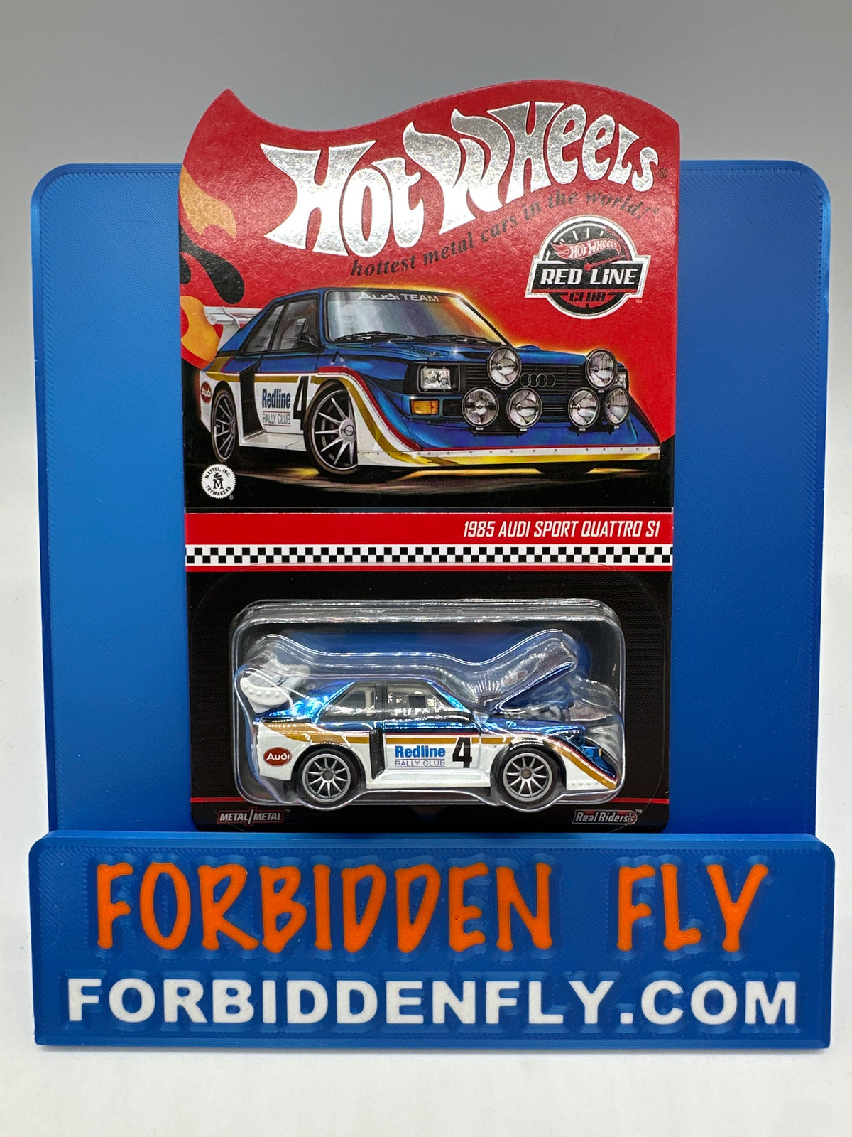 Hot Wheels RLC Red Line Club - 2026 Release - 1985 Audi Sport Quattro SI - Blue
