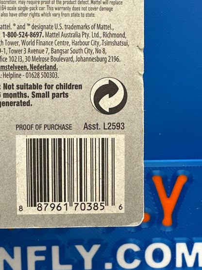 Hot Wheels 2019 Super Treasure Hunt - Back to the Future Time Machine (Delorean) - Hover Mode