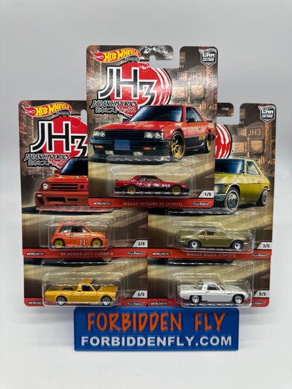 Hot Wheels Car Culture -  Japan Historics 3 (JH3) Premium Set of 5