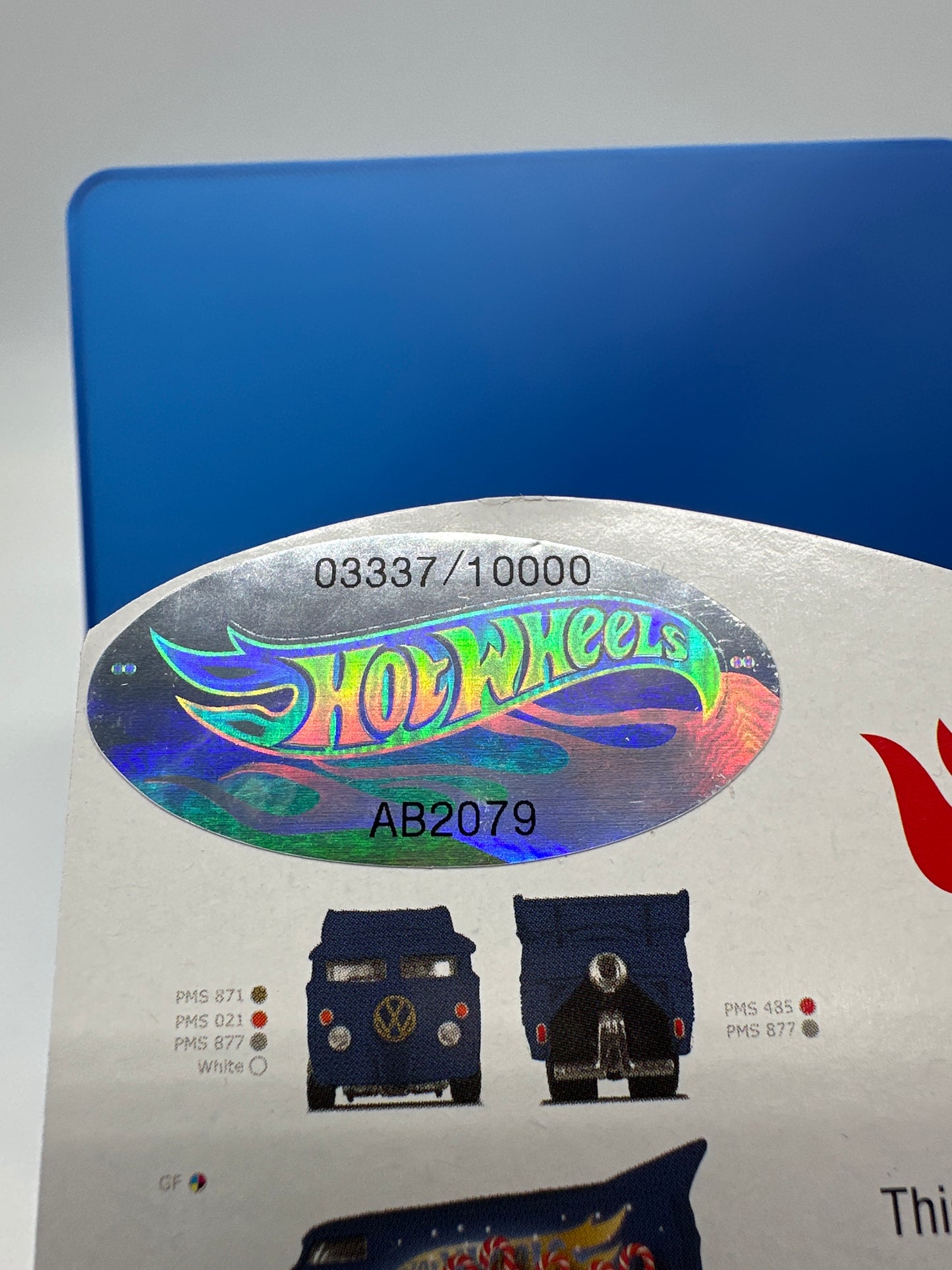 Hot Wheels 2019 RLC Red Line Club - Holiday Club Car VW Drag Bus