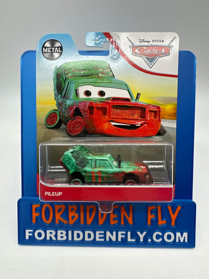 Disney Pixar Cars Movie - Metal Logo Card Release - Thunder Hollow Demo Derby - Pileup