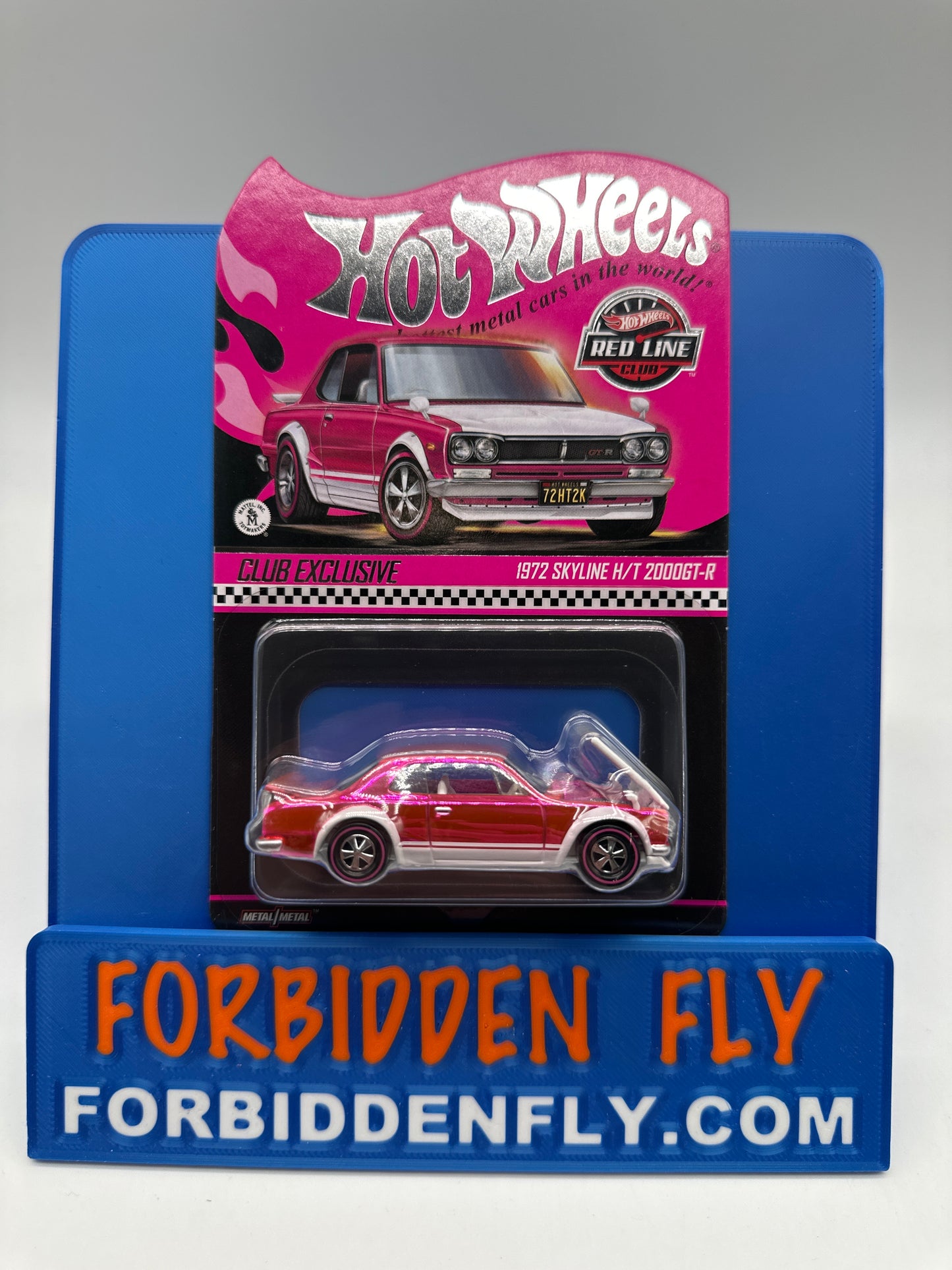 Hot Wheels RLC Red Line Club - 2026 Release Pink Party Car - 1972 Skyline H/T 2000GT-R