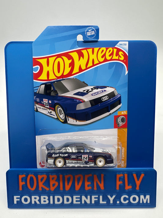 Hot Wheels 2024 G Case Super Treasure Hunt - Audi 90 Quattro - Blue