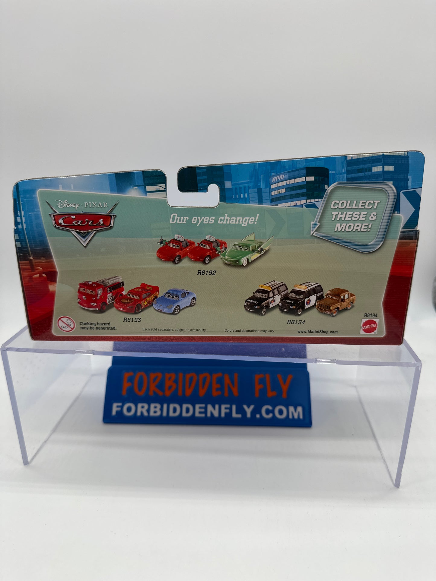 Disney Pixar Cars Movie - Piston Cup 3 Car Multipack Gift Pack - Eye Change Richard Clayton Kensington, Fred, & Marco Axlebender