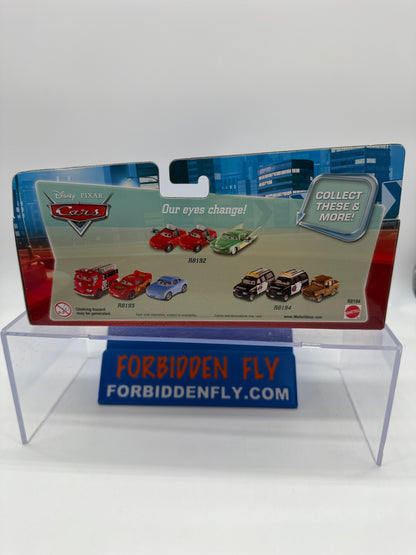 Disney Pixar Cars Movie - Piston Cup 3 Car Multipack Gift Pack - Eye Change Richard Clayton Kensington, Fred, & Marco Axlebender