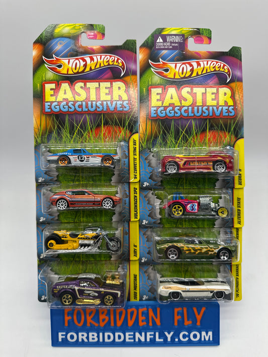 Hot Wheels - 2012 Easter Eggsclusives Series - Complete Set of 8