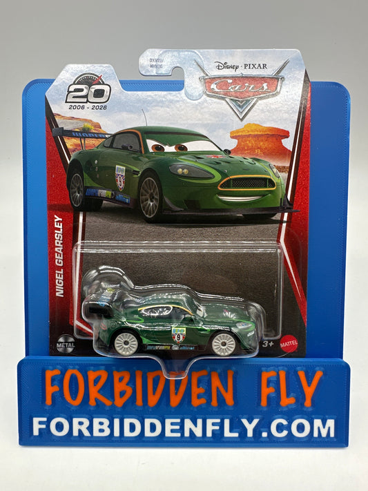 Disney Pixar Cars Movie - 20 Year Anniversary Release - Nigel Gearsley (WGP Racer)