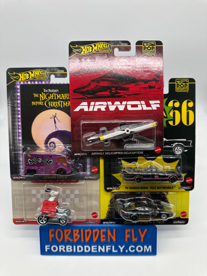 Hot Wheels Premium - Pop Culture 2025 Mix M - Set of 5