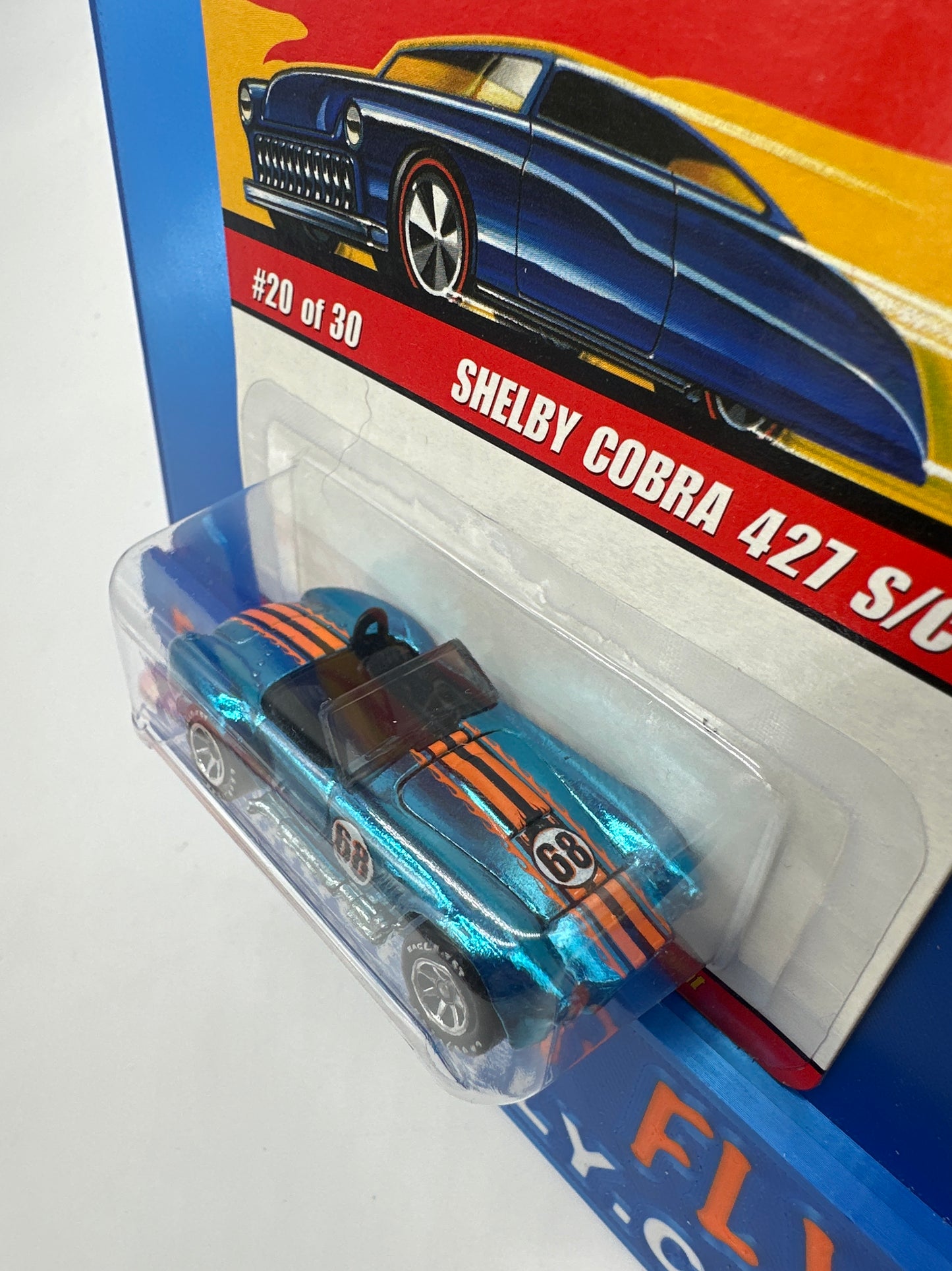Hot Wheels Classics - Series 2 #20 of 30 - Blue (Teal) Shelby Cobra 427 S/C