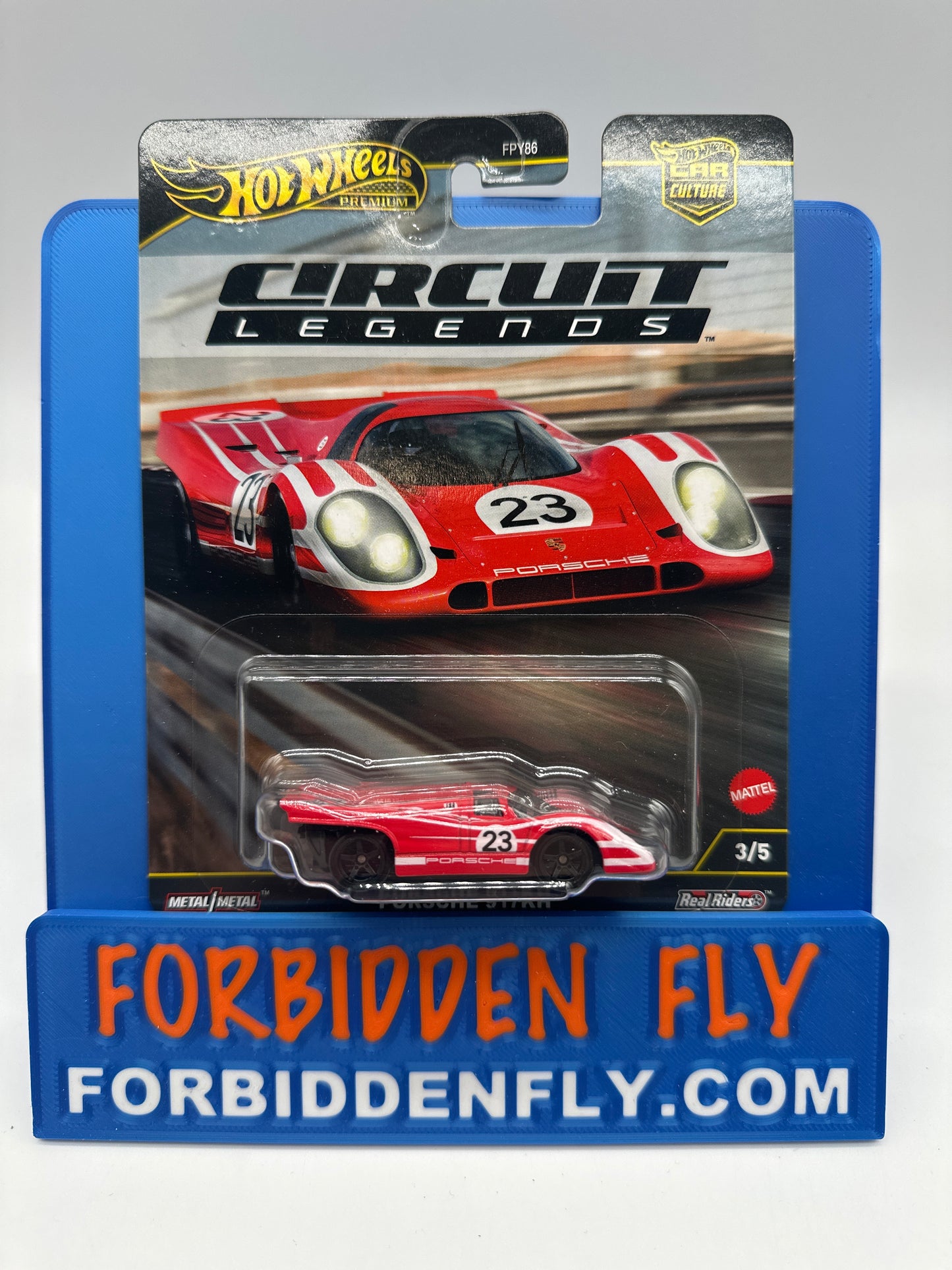 Hot Wheels Car Culture Premium - 2025 Circuit Legends Series - #3/5 - Porsche 917KH - Single Car